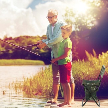 ТУРИСТИЧЕСКИЙ СТУЛ, СКЛАДНОЙ РЫБАЛОЧНЫЙ СТУЛ, табурет 2-в-1
