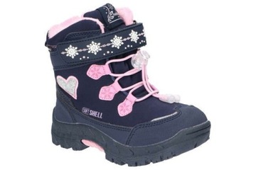 Śniegowce American Club navy/pink SOFTHELL R.31