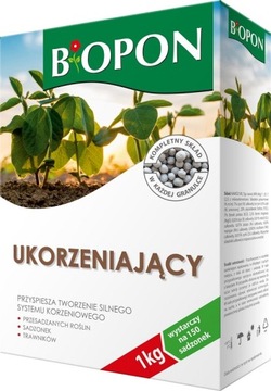 Nawóz ukorzeniający granulowany BiOPON do roślin, sadzonek, trawników - 1kg