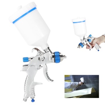 Комплект покрасочных пистолетов HVLP Емкость 600 см3 Подача