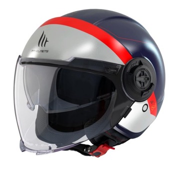 Kask otwarty MT Helmets VIALE SV 68 UNIT D7 roz. M