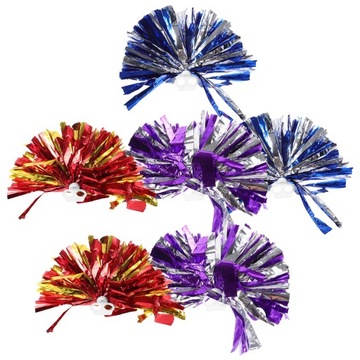 Xqff 6 Pcs Cheerleading Flower Ball Portable Props Delicate Cheering