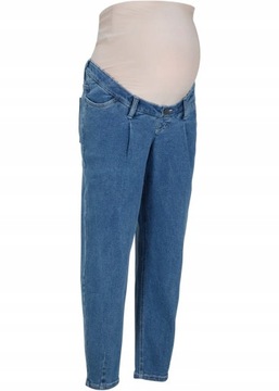 BPC JEANSY CIĄŻOWE MOM FIT ZP8 44