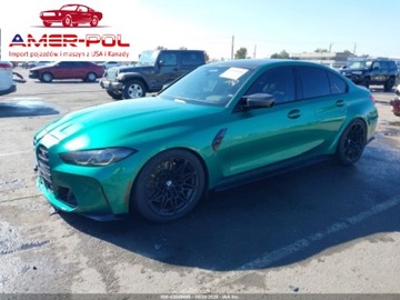 BMW Seria 3 G20-G21 2021 BMW M3 COMPETITION 2021, 3.0L R-6 503KM, RWD, od ubezpieczalni 3.0 Benzyna