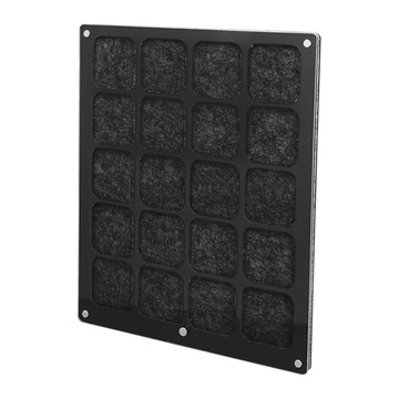 Pin Display Case Clear Brooch Collection Storage Organizer Black Large