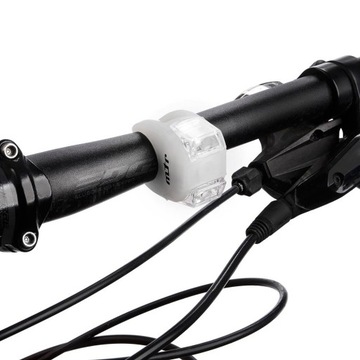 Światełka na rower hulajnoge Flex zestaw 2 sztuk