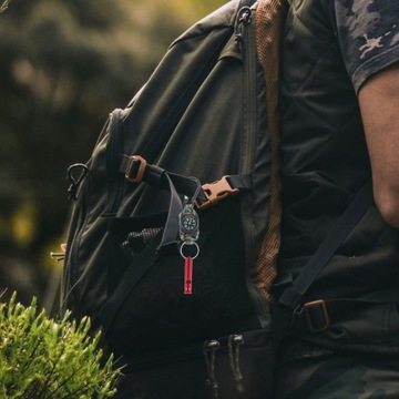 МНОГОФУНКЦИОНАЛЬНЫЙ свисток с карабином для хозяйственных инструментов LLWL