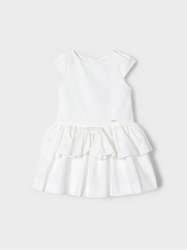 MAYORAL Sukienka elegancka 3920 Écru
