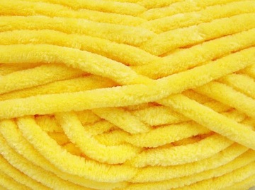 Chenille 12mm yellow 1m