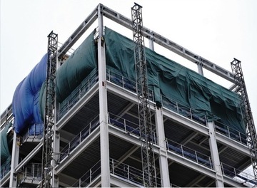 Tarpaulin 3x5 Premium 260 г толщиной морозной ультрафиолето