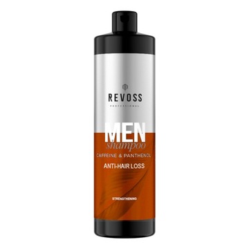 REVOSS Men Szampon z Kofeiną i Pantenolem Przeciwko Wypadaniu Włosów 900 ml