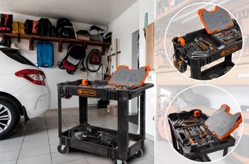 Профессиональная мобильная сервисная тележка для инструментов STRUCTURAL FOAM.