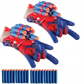 RĘKAWICA SPIDERMAN Z WYRZUTNIĄ SIECI ZESTAW SPID
