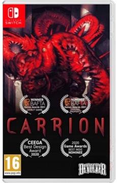 Carrion Nintendo Switch Akcja Brutal
