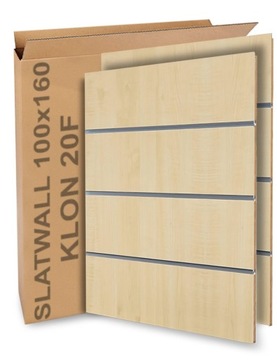 ПАНЕЛЬ НАСТЕННАЯ Spacewall Best-Line 100x160см КЛЕН 7 РАЗРЕЗОВ