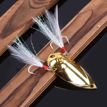 СПИННЕР Лист ЩУКА САНДЕР 15г 5,1см 2 якоря