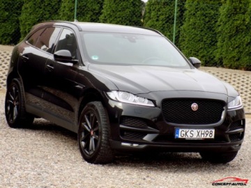 Jaguar F-Pace SUV 2.0 i4D 180KM 2017 Jaguar F-Pace BLACK 180KM 4x4 Kamera Led Skora Ambiente 2.0 Diesel 180KM, zdjęcie 3
