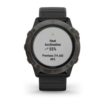 Garmin Fenix ​​6X Pro Solar Edition — умные часы с черной резиной P