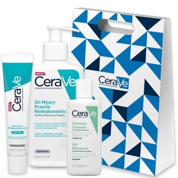 CERAVE Żel myjący 236ml + żel 40ml ZESTAW XMASS