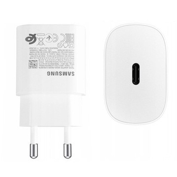 ORYGINALNA ŁADOWARKA SIECIOWA SAMSUNG 25W FAST CHARGING SOLIDNA BIAŁA TA800