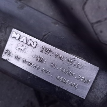 81.44001.7281 Балка моста ВОК-05-07 MAN TGL