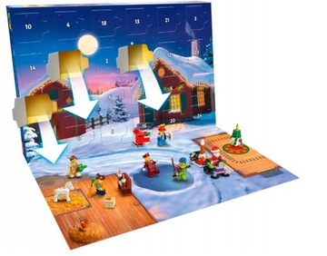 LEGO 60352 ГОРОДСКОЙ АДВЕНТ-КАЛЕНДАРЬ