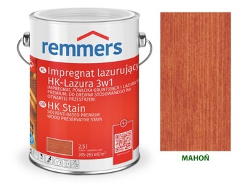 Remmers HK-Lasur impregnat do drewna 0,75 L MAHOŃ