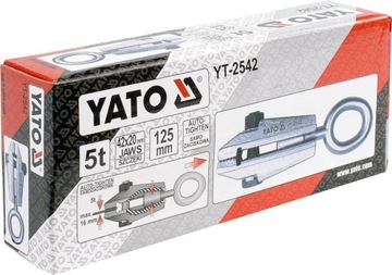 ЗАЖИМ ДЛЯ ЛИСТА YATO САМОЗАЖИМНЫЙ 5T