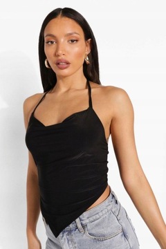 ТОП С ОТКРЫТОЙ СПИНОЙ G55 NE7__L BOOHOO АСИММЕТРИЯ