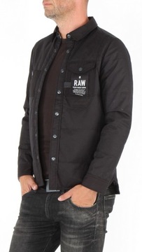 G-STAR RAW kurtka black WOLKER PADDED OVERSHIRT _ L