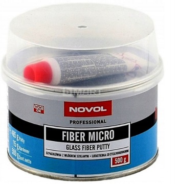 NOVOL FIBER MICRO SZPACHLA Z WŁÓKNEM SZKLANYM 500g