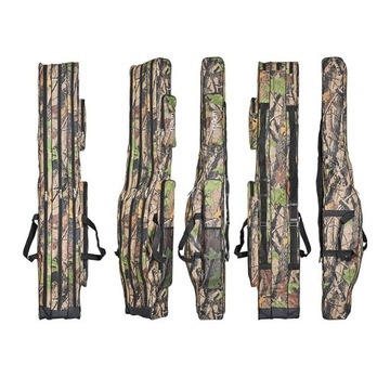 Сумка-чехол для рыбалки, 3 отделения, большая вместимость, 150 см, водонепроницаемая.