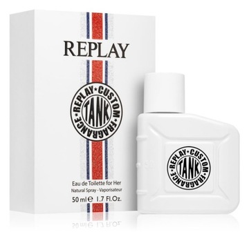 REPLAY #TANK CUSTOM EDT 50ML