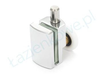 МЕТАЛЛИЧЕСКИЕ ОДИНОЧНЫЕ РОЛИКОВЫЕ ДЛЯ ДУШЕВЫХ КАБИН ДНО СЪЕМНОЕ 23 ММ