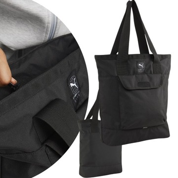 TORBA NA RAMIĘ PUMA SPORTOWA MATERIAŁOWA TOREBKA MIEJSKA POJEMNA SHOPPER