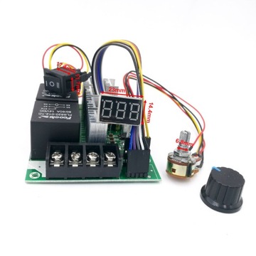 РЕГУЛЯТОР СКОРОСТИ ДВИГАТЕЛЯ DC10-40V 20A