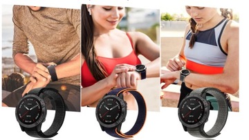 Nylonowy Pasek do Garmin Fenix 6X / 6X Pro / Fenix 7X /7X Solar 26mm