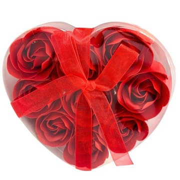 RÓŻE MYDLANE KWIATY DO KĄPIELI PREZENT WALNETYNKI DZIEŃ KOBIET