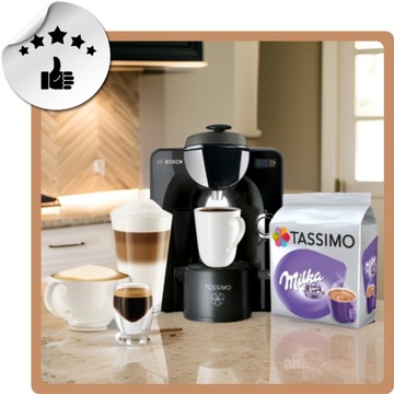 Шоколадные капсулы для эспрессо-машины Tassimo Milka Горячий шоколад 8 шт.