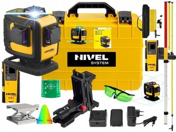 NIVEL SYSTEM CL4D-B 4X360 LASER KRZYŻOWY NIWELATOR