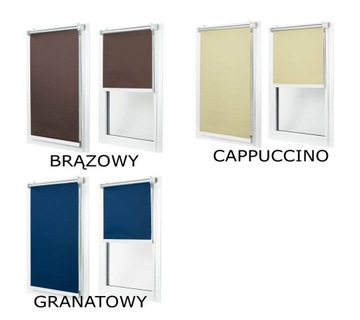 ROLETA 68x150 CM TERMO BLACKOUT ZACIEMNIAJĄCA 100%