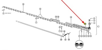 B102760 Головка кустореза