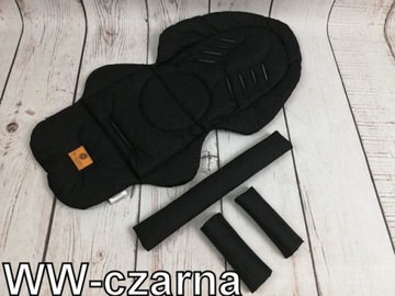 КОМПЛЕКТ Вставка в коляску, Подушка в виде мишки Тедди, Сумка