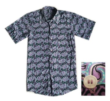 Koszula hawajska tropikalna wzory Esprit rozm S