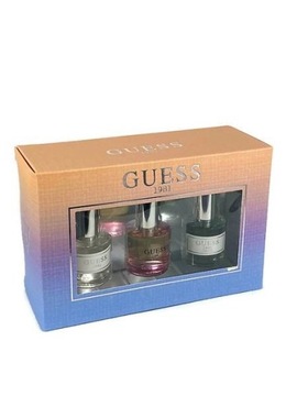 Guess 1981 + Los Angeles + Indigo Edt 3 x 15ml Set