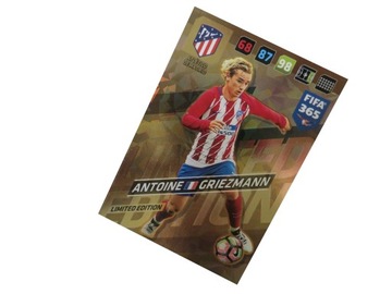 PANINI FIFA 365 2018 KARTY PIŁKARSKIE LIMITED GRIEZMANN ATLETICO DE MADRID