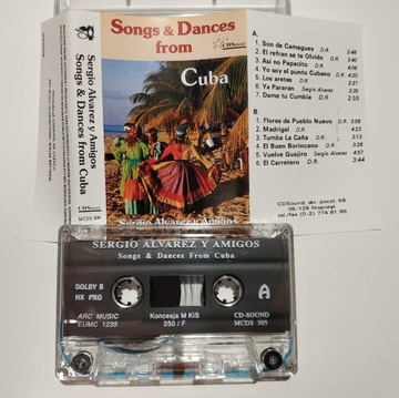 Sergio Alvarez Songs Dances From Cuba MC KASETA