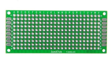 Płytka Dwustronna Uniwersalna Drukowana PCB 3x7cm 240 Pól Kontaktowych