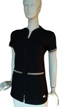 ФАРТУК ПАРИКМАХЕРСКИЙ ЖЕНСКИЙ ПЯТЯНОСТОЙКИЙ косметический XXXL ЧЕРНЫЙ БЕЛЫЙ РОЗОВЫЙ