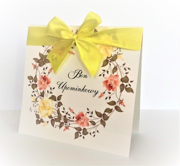BONY UPOMINKOWE voucher BON karta podarunkowa +KOP